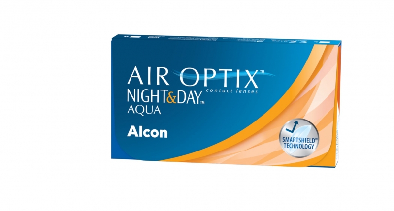 Контактные линзы Air Optix NIGHT&DAY, 3 шт.